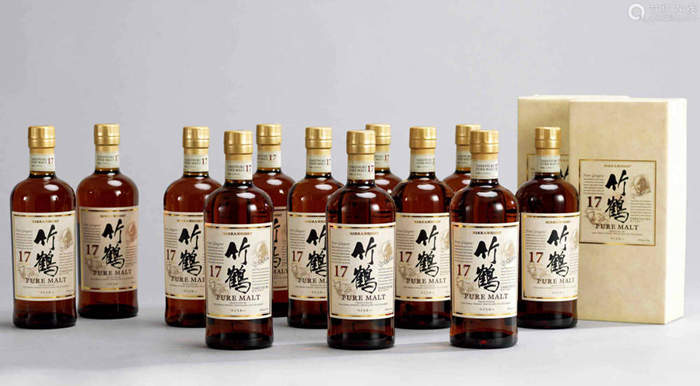 〓已停产〓竹鹤17年 纯麦威士忌