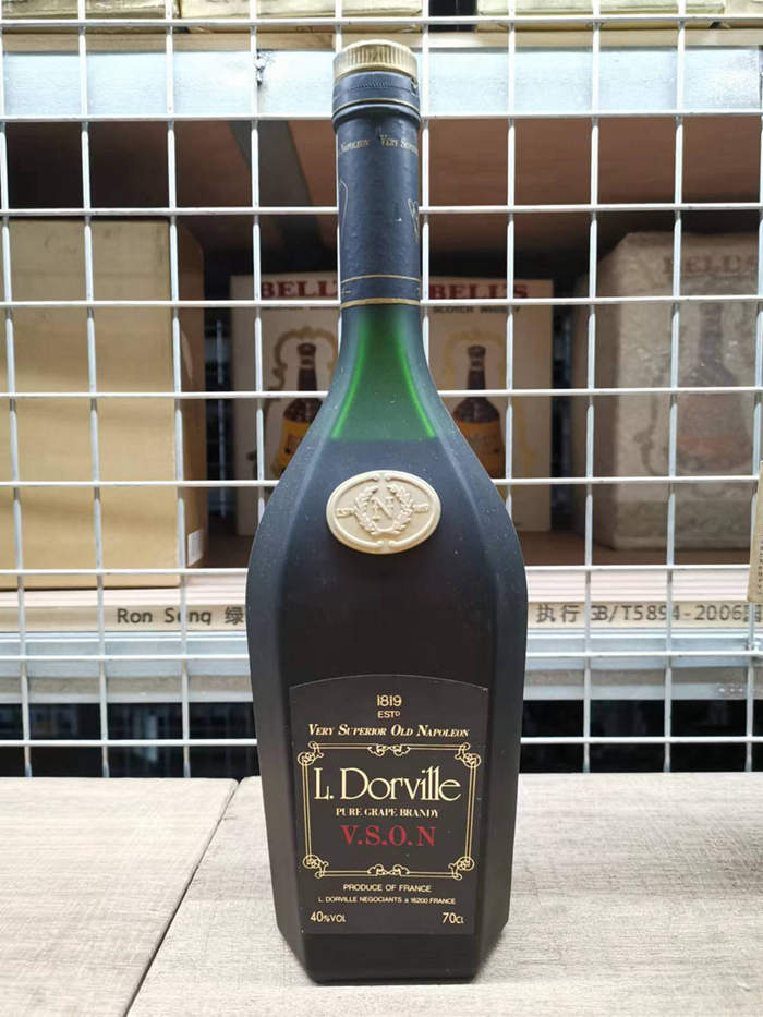 〓优质干邑〓  90年代老酒 L.Dorville V.S.O.N 拿破仑白兰地  优质干邑