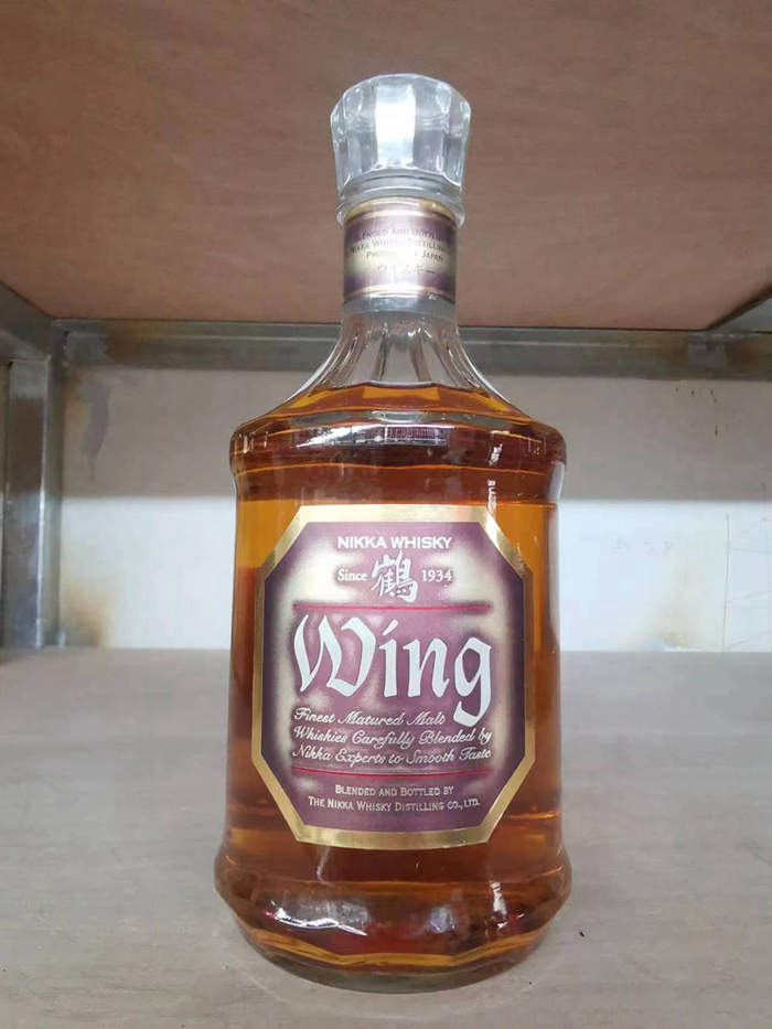 老版本 Nikka 鹤 威士忌 Wing 