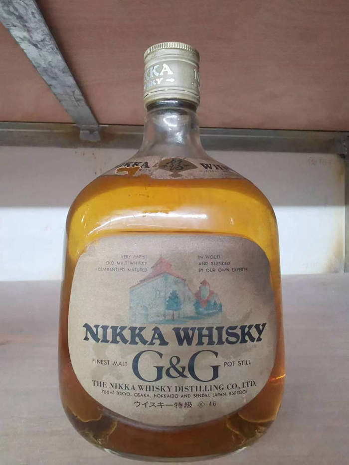 80年代 NIKKA G&G 特级 威士忌 
