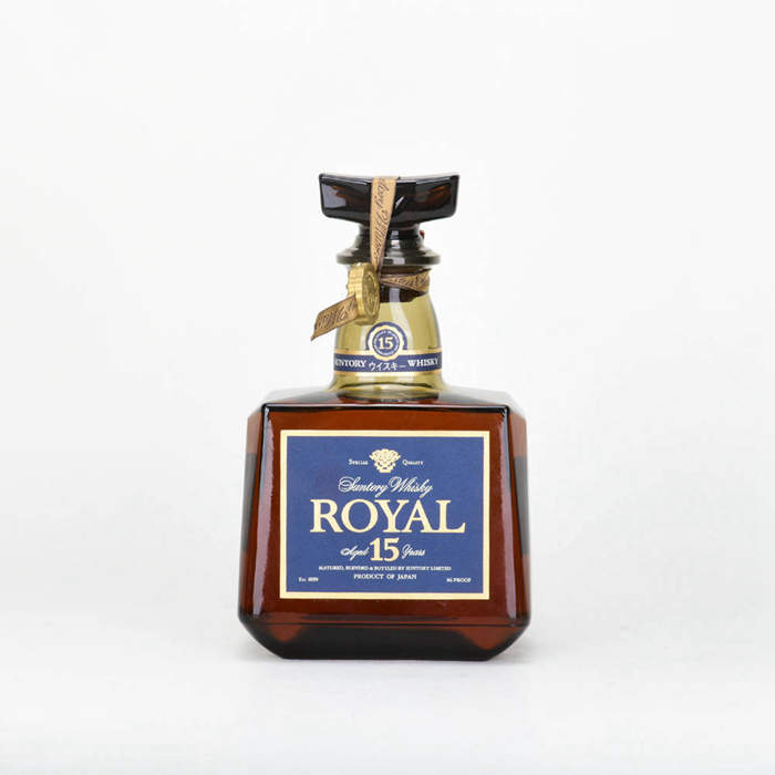 〓黄金比配方〓90年代 三得利蓝标(金花响标) 洛雅15年威士忌 Blue Lable