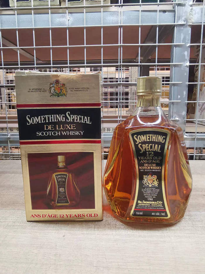 80年代 SOMETHING SPECIAL 12年 苏格兰威士忌