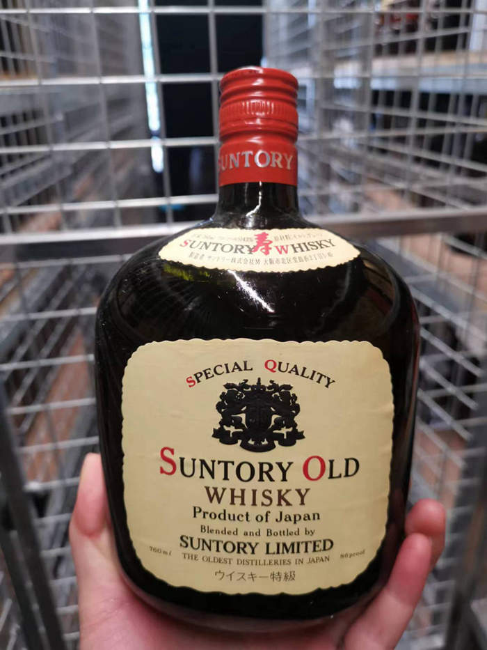 〓日威代名词〓三得利 80年代 双狮 特级 SUNTORY OLD 寿牌威士忌