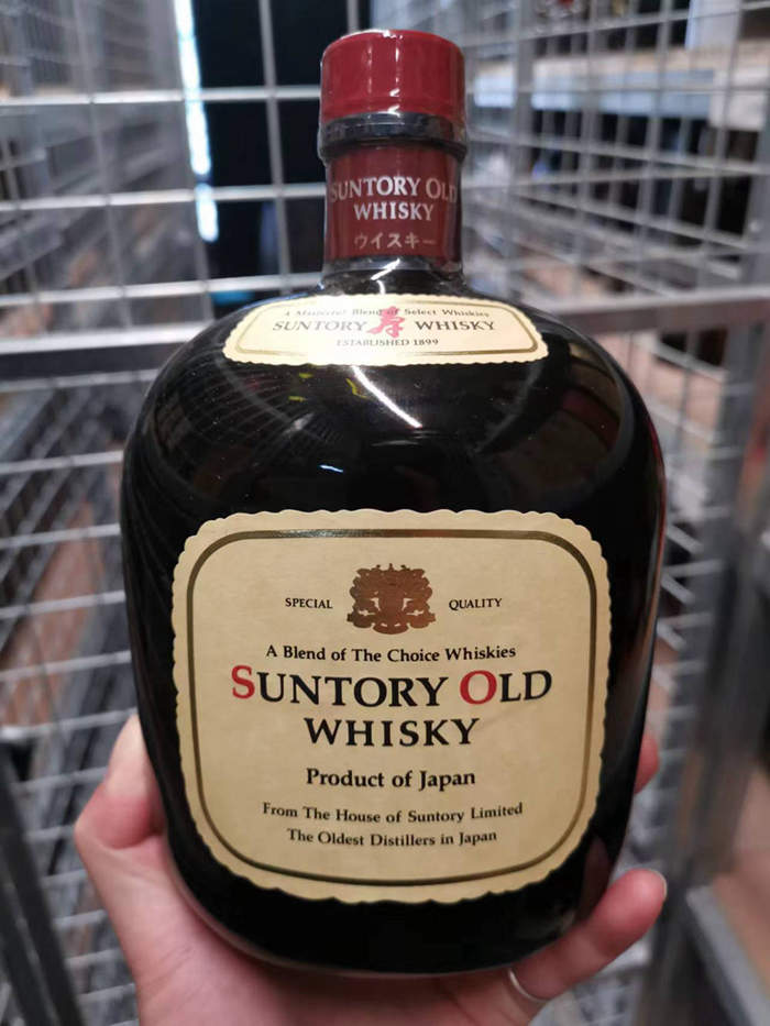 〓日威代名词〓三得利 80-90年代 双狮 SUNTORY OLD 寿牌威士忌