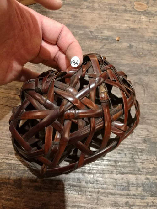 精品 老媒竹 花器