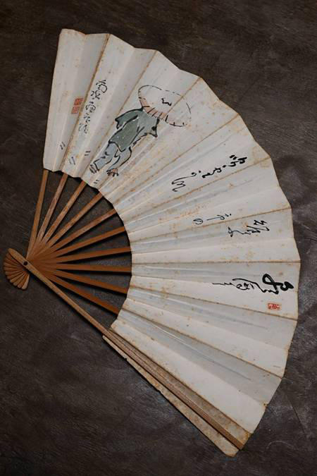 日本 老扇子